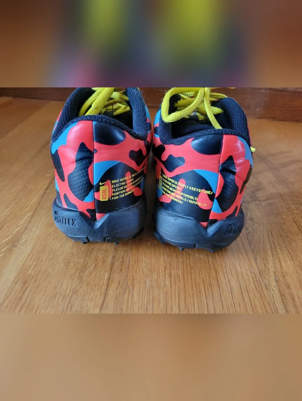 Boys size 4 baseball cleats - Picture 6 of 6